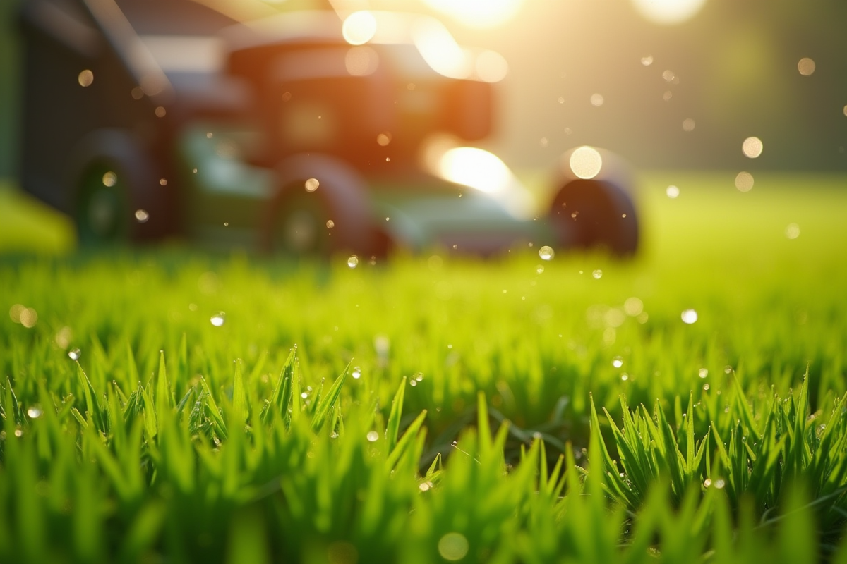 herbe humide