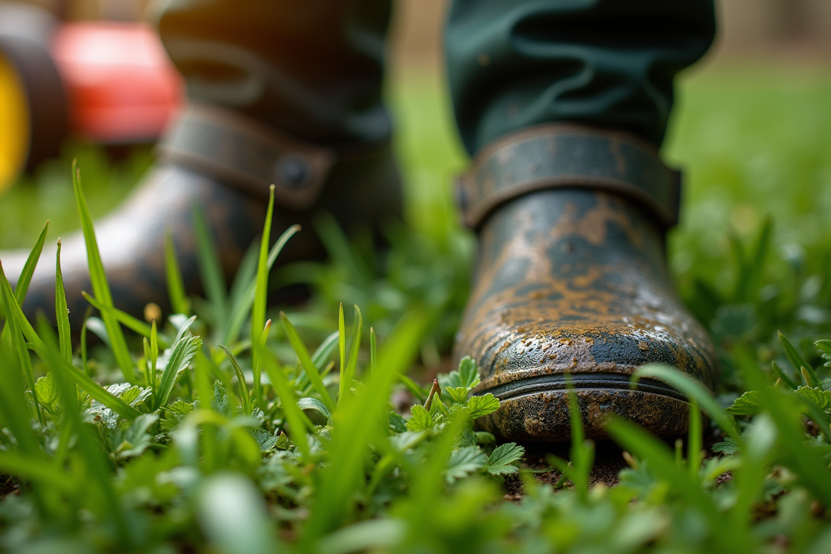 herbe humide