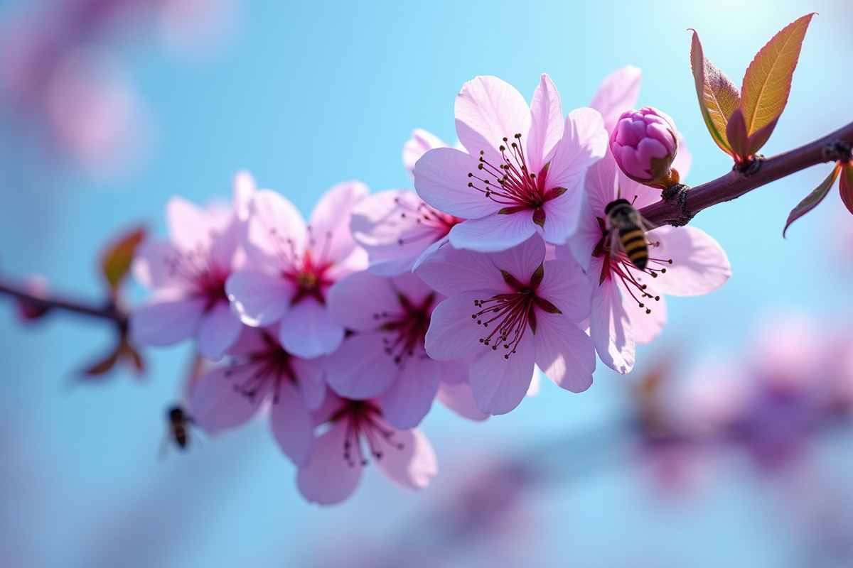 arbre violet