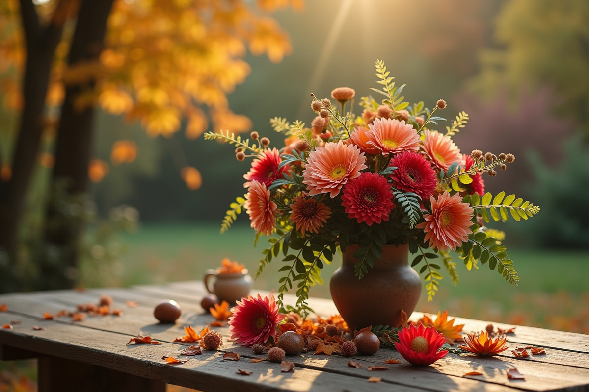 fleurs automne