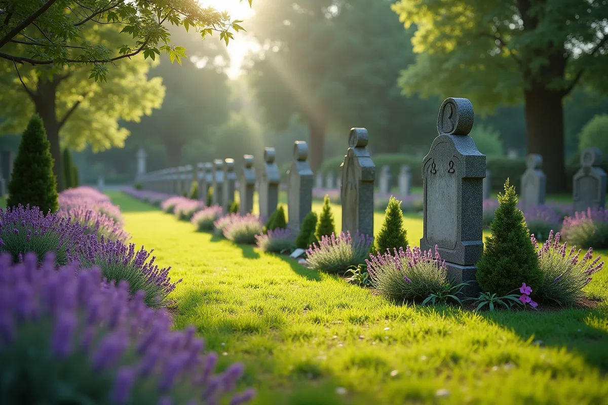 Plantes adaptées pour fleurir une tombe avec peu d'entretien